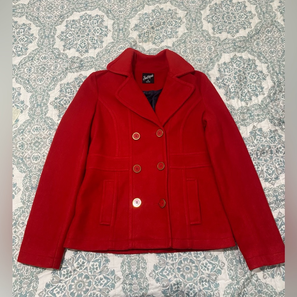 South Pole women’s medium red trench coat